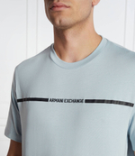 Футболка Armani Exchange - голубой(3DZTLG ZJ9JZ)
