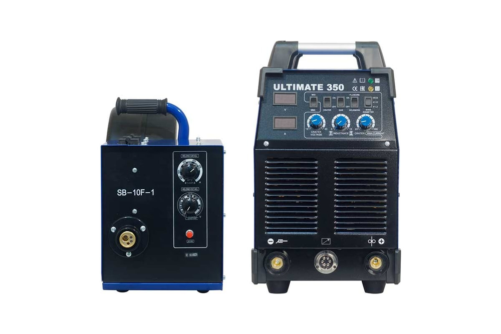 Инверторный сварочный полуавтомат AuroraPRO ULTIMATE 350 с закрытым подающим механизмом (MIG/MAG+MMA) 19236