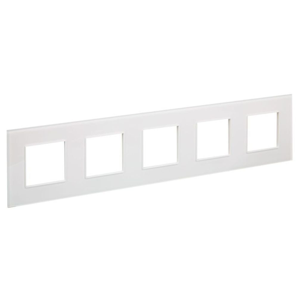 Рамка 5-м SKANDY SK-F25W стекло арктич. бел. IEK SK-M52-G-K01