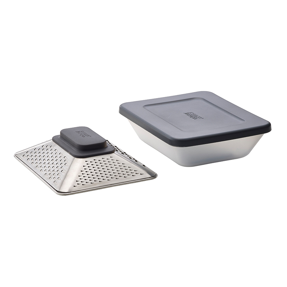 Терка 4 в 1 с контейнером для хранения и крышкой Prism Box, Joseph Joseph
