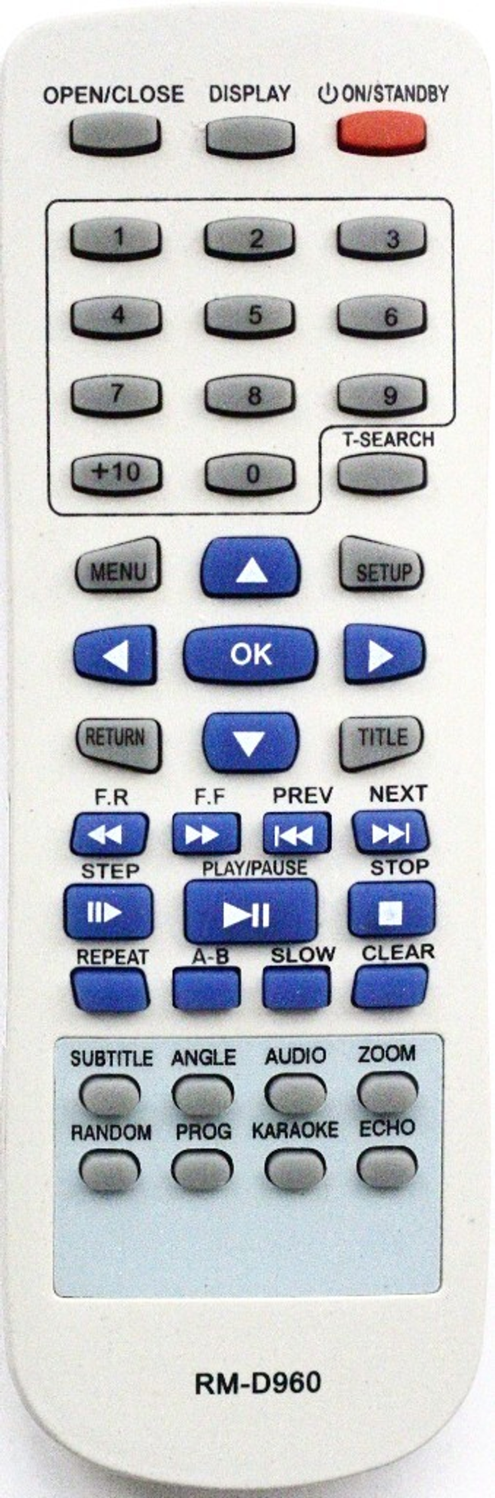 Пульт ДУ Тошиба RM-D960 tv, dvd универсал