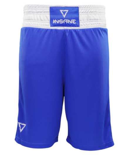 Шорты боксерские BASE, полиэстер, синий