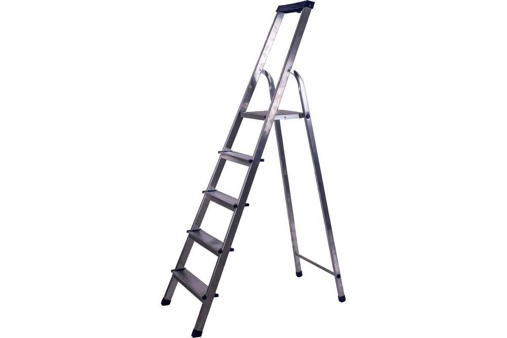 Стремянка алюминиевая с органайзером 05 ступеней