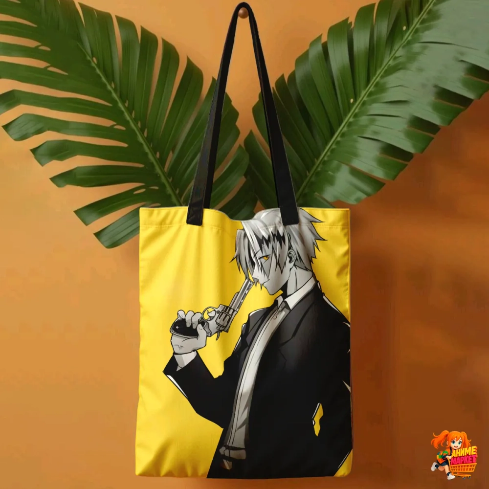 Сумка шоппер с принтом Моя геройская академия