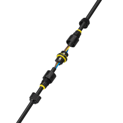 Коннектор NEO-GERM-3pin-WTW (4-8mm) (Arlight, IP68) 030756