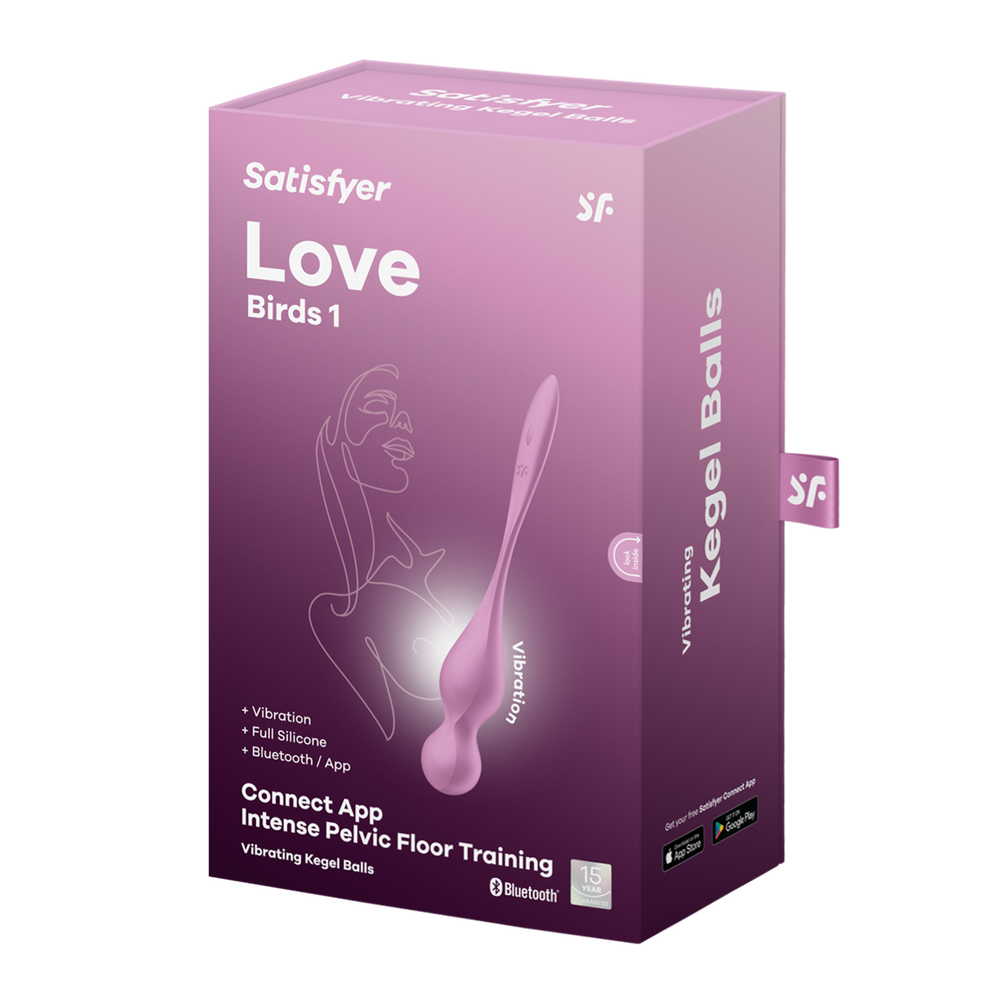 Вагинальные шарики Satisfyer Love Birds 1, розовый