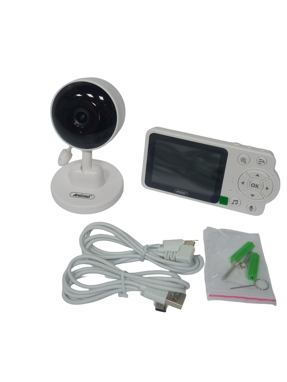 Видеоняня беспроводная с монитором 2,8" 4K HDR Andowl Q-A006