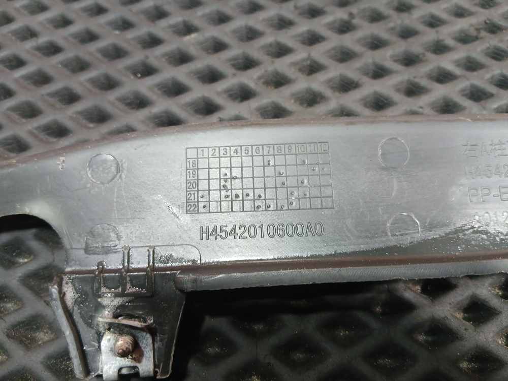 Накладка стойки лобового стекла