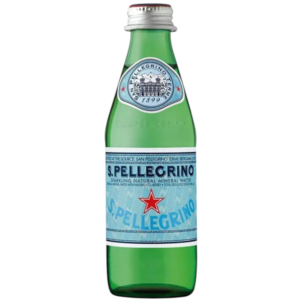 Вода San Pellegrino газированная, Glass 250 мл.