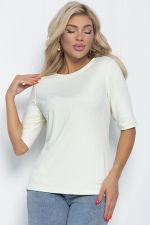 Блуза Лиза (молочная) Б11375 LT Collection