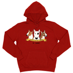 Толстовка "Бультерьеров много не бывает"