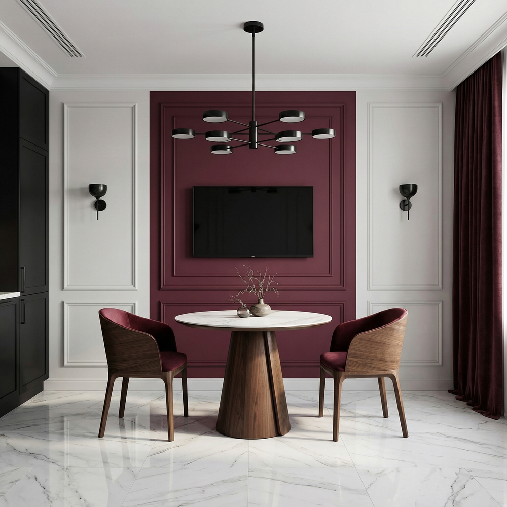 Обеденный стол ROLL CERAMIC walnut