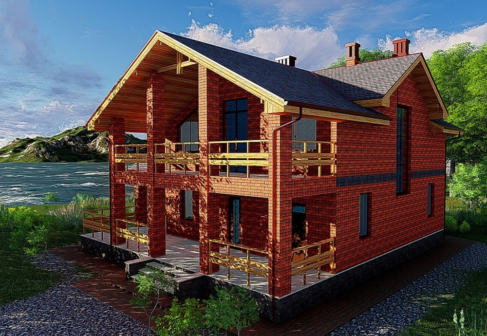 Кирпич Керма Красный RUSSET GRANITE