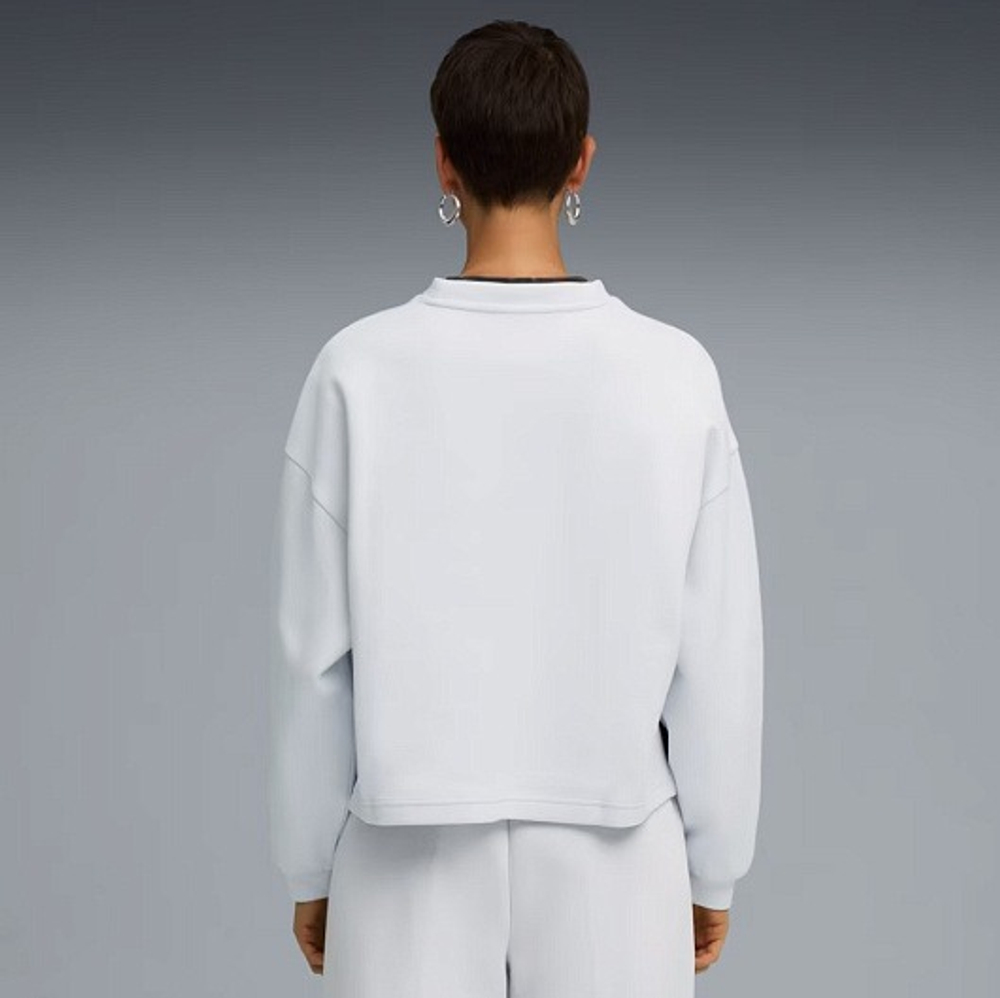 Толстовка женская PUMA WARDROBE ESS Oversized Crew DK