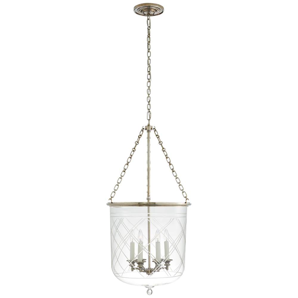 Люстра Visual Comfort Cambridge Large Smoke Bell Lantern (Open Box)