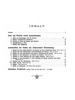 Talhoffers Fechtbuch (Gothaer Codex) Aus Dem Jahre 1443 | H. Talhoffer