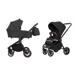 Коляска 2 в 1 Carrello Epica CRL-8510/1, Space Black / Черная рама