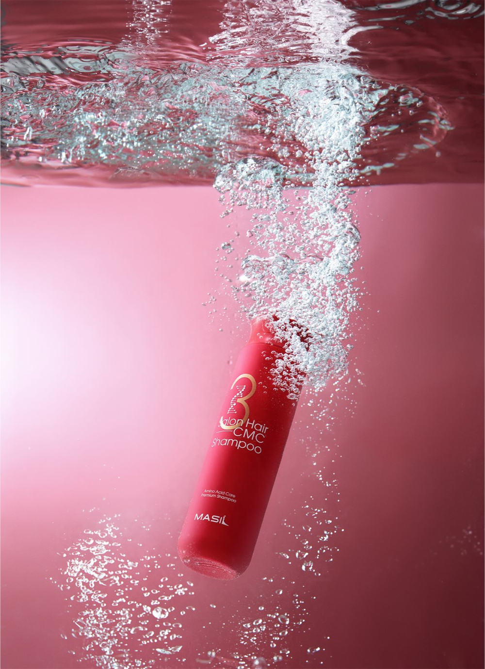 MASIL 3 Salon Hair CMC - интенсивно питательный шампунь для ослабленных и поврежденных волос /   300  ml  / GTIN 8809744060026
