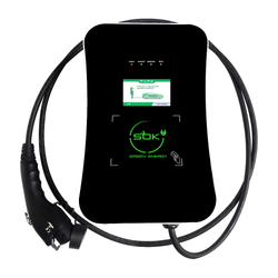Зарядная станция S'OK Green Energy M3W Series Wallbox EV Charger, 3 фазы, 11 кВт, 16a/380v (SM3W31116542-7wf)