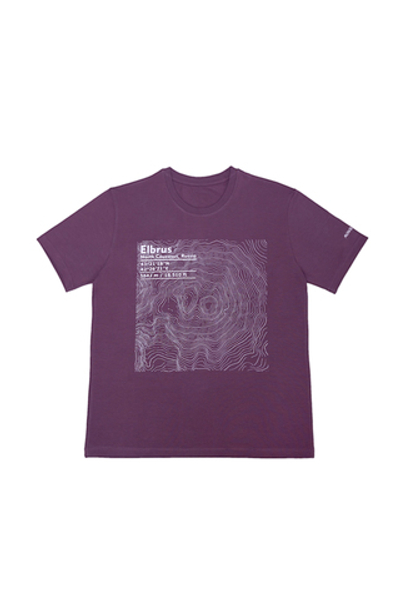 Футболка "Карта Эльбруса"