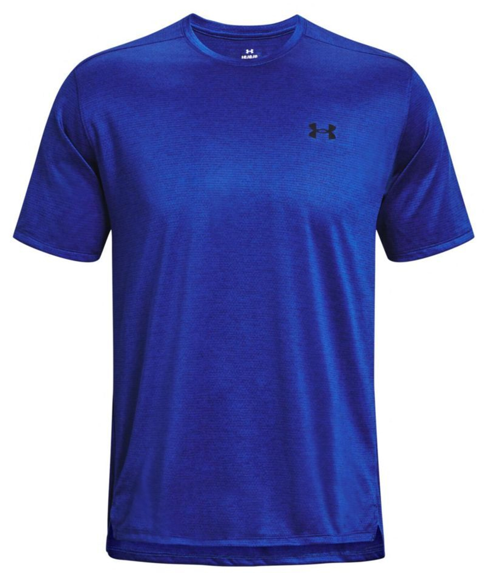 Мужская теннисная футболка Under Armour Men's Tech Vent Short Sleeve - небесный