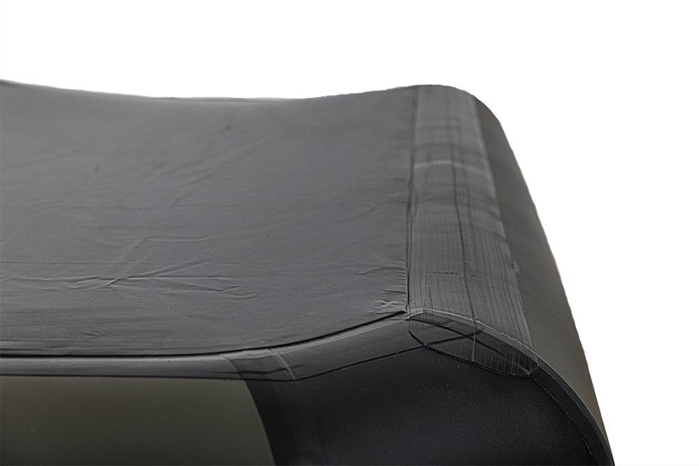 Броня-260 M хаки-черный (лодка ПВХ с усилением)