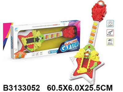 Гитара, на бат. коробка 668D