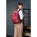 Рюкзак BRAUBERG FRIENDLY молодежный, бордовый, 37х26х13 см, 270090