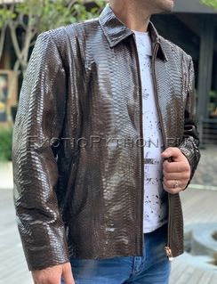 Куртка из кожи питона JT-75