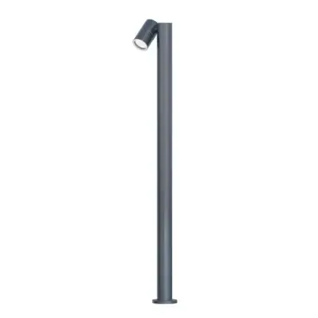 Уличный столб 1*GU10 4660-1F серый Bonum Favourite