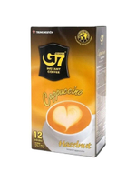 Вьетнамский растворимый кофе 3 в 1 G7 Капучино Лесной орех (Hazelnut) Trung Nguyen, 2 упаковки по 12шт