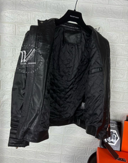 Кожаная куртка Philipp Plein