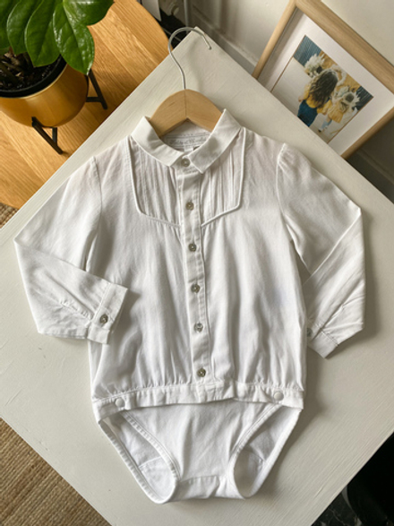 Хлопковая рубашка-боди Tartine et Chocolat, 86