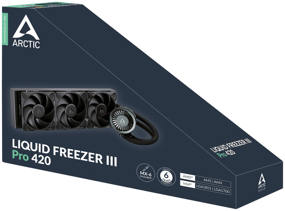 Arctic Liquid Freezer III Pro 420 ACFRE00181A черный