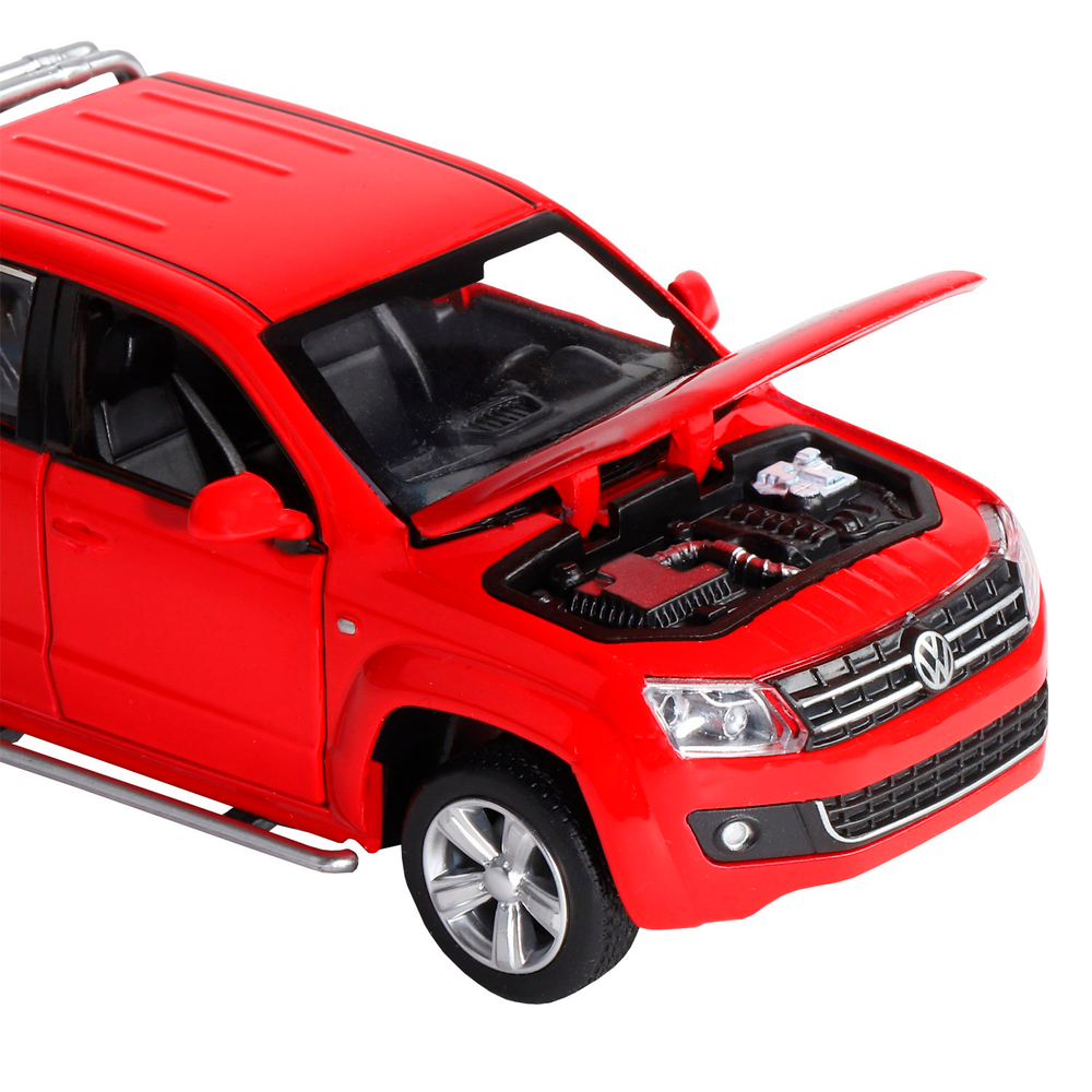 Модель 1:30 Volkswagen Amarok свет, звук, откр. двери, капот и дверка багажника