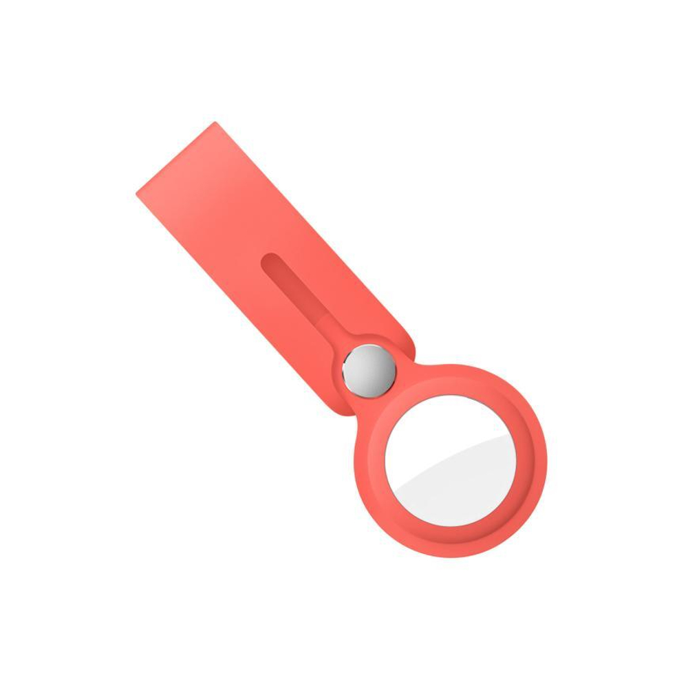 Полиуретановый брелок-подвеска Apple Loop для AirTag, Розовый цитрус