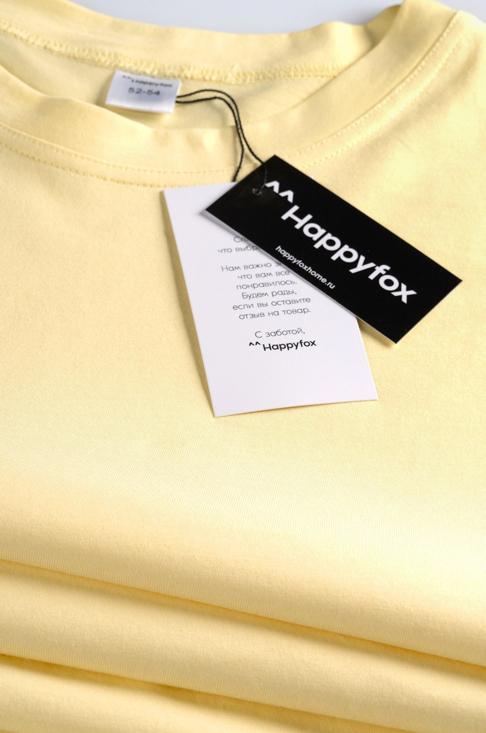 Женская футболка оверсайз Happyfox