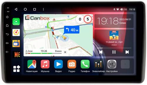 Магнитола для Toyota Highlander 4 2019-2024+ (взамен 8" экрана) - Canbox 10-1440 Qled, Android 10, Быстрая, SIM-слот