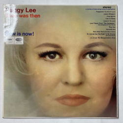 Винтажная виниловая пластинка LP Peggy Lee Then Was Then And Now Is Now (UK 1965)