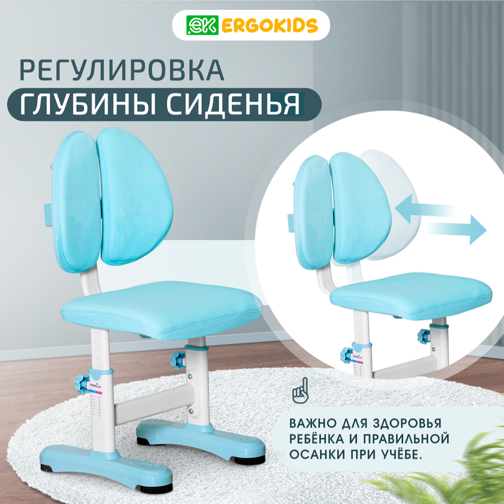 Детский стол и стул Ergokids Fresco XL BD-33