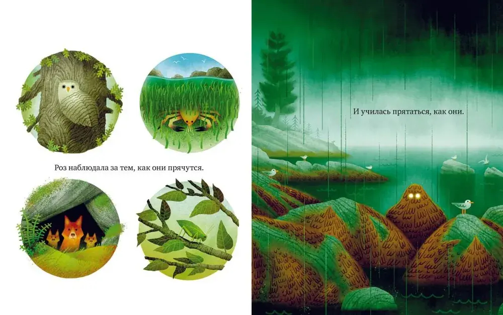 Дикий робот на острове