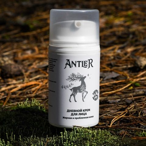 Antler Дневной крем для лица Жирная и проблемная кожа 50 г
