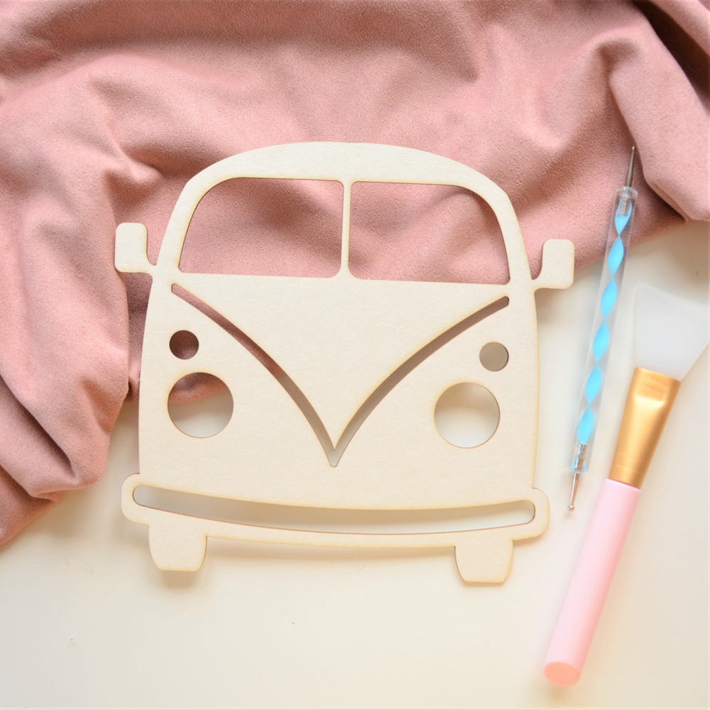 Заготовка для тиснения "Машина"