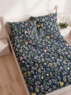 Постельное белье Сказка "Ботаника" семейное   наволочки 50х70 2шт Простынь на резинке 160х200 см  Пододеяльник 145х215 см(2шт)