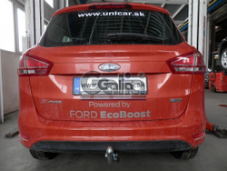 Фаркоп оцинкованный Galia F118C для Ford B-Max 2012-(паспорт и сертификат в комплекте)(без электрики)