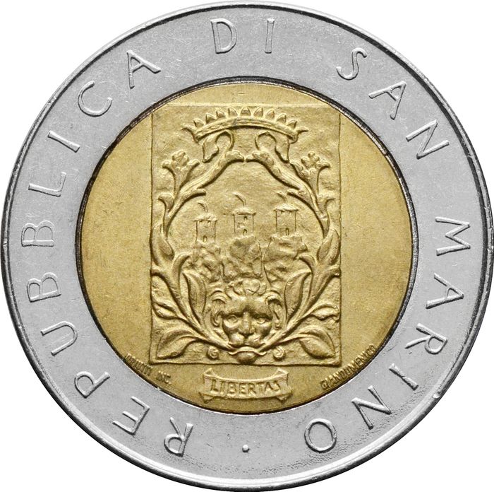 500 лир 1988 Сан-Марино, Укрепления Сан-Марино
