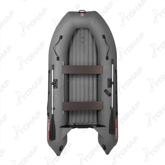 Лодка Тонар Алтай А340 (надувное дно) серый