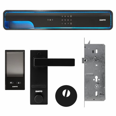Sanyo D580 Автоматический врезной умный замок со сканом лица (Face ID)