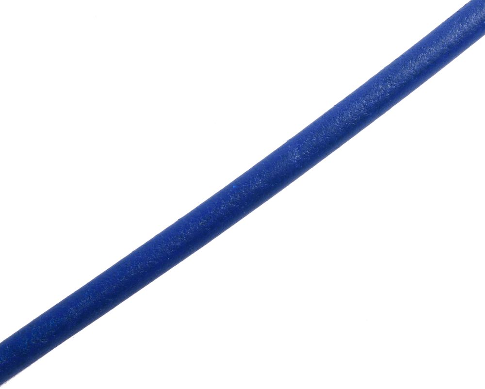 Шнурок круглый синий Ø 3.5 мм, дл. 70 см