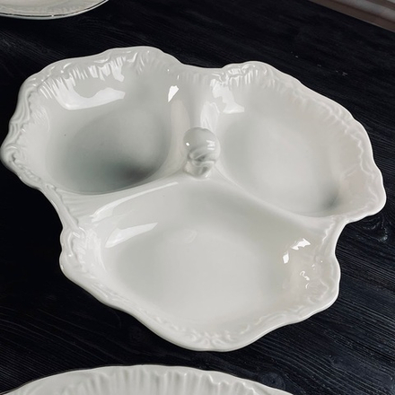 Lenardi 305-032 Менажница 27см АВРОРА в под.уп.(х12)Фарфор